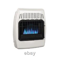 10000 BTU Dual Fuel Vent Free Convection Wall Heater Thermostatic Blue Flame