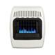 10000 Btu White Dual Fuel Convection Vent Free Wall Heater Home Cabin Warmer