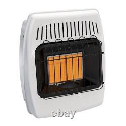 12 000 BTU Wall Heater Dual Fuel Vent Free Radiant Thermostat Control Indoor