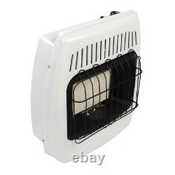 12 000 BTU Wall Heater Dual Fuel Vent Free Radiant Thermostat Control Indoor
