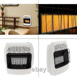 18,000 btu infrared vent free natural gas wall heater dyna-glo ir18nmdg-1 home