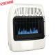 20000 Btu Dual Fuel Vent Free Blue Flame Convection Wall Heater Icehouse Warmer