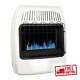 20000 Btu Wall Heater Dual Fuel Vent Free Blue Flame Convection Icehouse Warmer