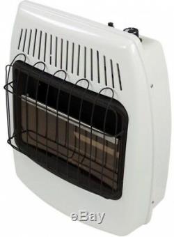 20,000 BTU Blue Flame Vent Free Natural Gas Wall Heater Natural Gas Ready New