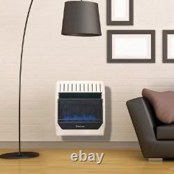 20,000 BTU Vent Free Blue Flame Propane Gas Space Heater