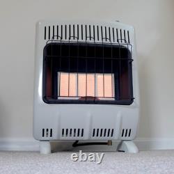 20,000 BTU Vent Free Radiant Dual Fuel Heater