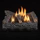 22 In. W Vent-free Natural Gas Fireplace Log Set Winter Oak, 32,000 Btu, Therm