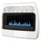 30000 Btu Dual Fuel Vent Free Blue Flame Convection Wall Heater Cabin Warmer