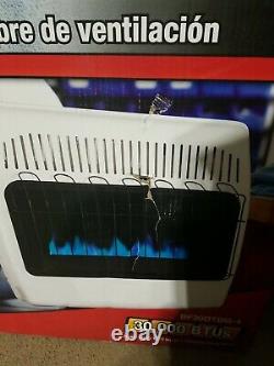 30000 BTU Dual Fuel Vent Free Blue Flame Convection Wall Heater Cabin Warmer