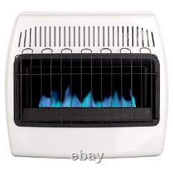 30000 BTU Natural Gas Blue Flame Vent Free Wall Manual Heater Variable Heat