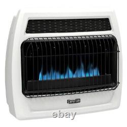 30000 BTU Natural Gas Blue Flame Ventless Thermostatic Convection Wall Heater