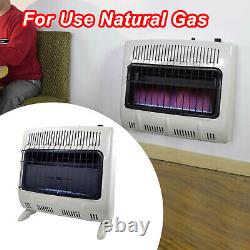 30000 BTU Vent Free Blue Flame Natural Gas Heater for Use Natural Gas