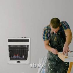 30K BTU Vent-Free Natural Gas Blue Flame Space Heater without Fan