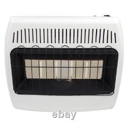 30,000 BTU Dual-Fuel Vent-Free Infrared Wall Heater Natural Gas Garage Home