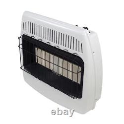 30,000 BTU Dual-Fuel Vent-Free Infrared Wall Heater Natural Gas Garage Home