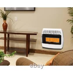 30,000 BTU Dyna Glo Wall Heater Vent Free Infrared Lp Wall Heater Stable Floor