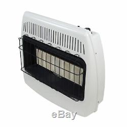30,000 BTU Natural Gas Infrared Vent Free Customizable Settings Wall Heater