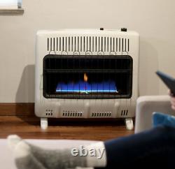 30,000 BTU Vent Free Blue Flame Natural Gas Heater up to 1000 square feet New