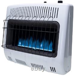 30,000 BTU Vent Free Blue Flame Natural Gas Heater up to 1000 square feet, U. S