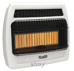 30,000 BTU Vent Free Infrared Natural Gas Thermostatic Wall Heater