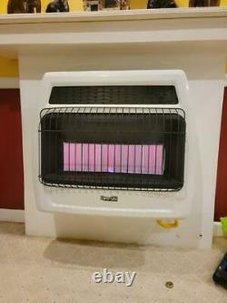 30,000 BTU Vent Free Infrared Technology Natural Gas Thermostatic Wall Heater