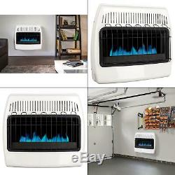 30,000 btu vent free natural gas blue flame wall heater