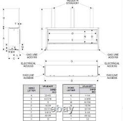 36 Boulevard Contemporary Vent Free Linear Fireplace with Intermittent Pilot