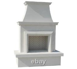 AFD Contractor's Model Vent-Free Fireplace With Moulding 145-11-A-WC-RBC