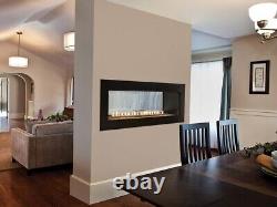American Hearth Boulevard 48 Linear See-Through Vent Free Natural Gas Fireplace