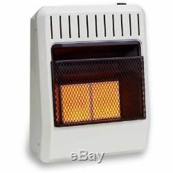 Avenger Dual Fuel Ventless Infrared Gas Heater With Base Feet, Vent Free 20K BTU