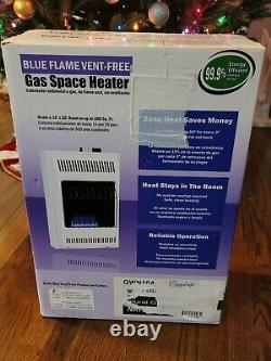 Blue Flame Vent Free Natural Gas Space Heater GWN10A