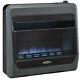 Bluegrass Living Natural Gas Ventfree Blue Flame Gas Heater With Blower And Feet