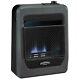 Bluegrass Living Natural Gas Ventfree Blue Flame Gas Space Heater With Base Feet