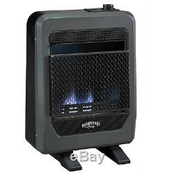 Bluegrass Living Natural Gas VentFree Blue Flame Gas Space Heater With Base Feet