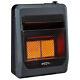 Bluegrass Living Natural Gas Vent Free Infrared Gas Heater With Blower And Feet