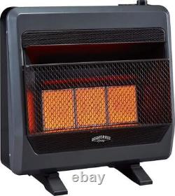 Bluegrass Living Natural Gas Vent Free Infrared Gas Space Heater With Blower and