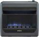 Bluegrass Living Propane Gas Ventfree Blue Flame Gas Heater With Blower And Feet