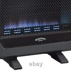 Bluegrass Living Propane Gas Vent Free Blue Flame Gas Space Heater With Blower a