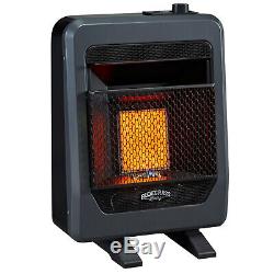 Bluegrass Living Propane Gas Vent Free Infrared Gas Space Heater With Base Feet