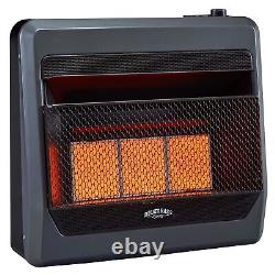 Bluegrass Living Propane Gas Vent Free Infrared Gas Space Heater With Blower
