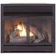 Bluegrass Living, Ventless Gas Fireplace Insert Ventless Firebox, Heat Output