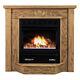 Buck Stove 1127 Deluxe 25k Btu Vent-free Ng/lp Gas Fireplace With Blower & Mantel