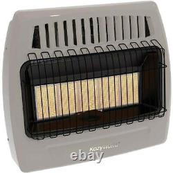 Comfort Glow 30,000 BTU Vent Free Natural Gas Infrared Plaque Gas Wall Heater