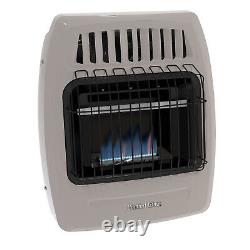 Comfort Glow CGS155 10,000 Btu Blue Flame (LP) & (NG) Vent Free Wall Heater