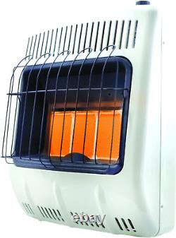 Corporation Vent-Free 20,000 BTU Radiant Natural Gas Heater, Multi, White
