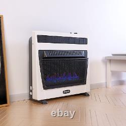 DEGREES of ACCURACY Propane Indoor Room Heater Blue Flame Vent-Free Space Heater