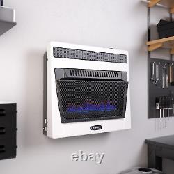 DEGREES of ACCURACY Propane Indoor Room Heater Blue Flame Vent-Free Space Heater