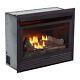 Duluth Forge 26,000 Btu Dual Fuel Ventless Gas Fireplace Insert Withremote Control