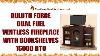 Duluth Forge Dual Fuel Vent Free Fireplace With Bookshelves Ventless Gas Fireplace