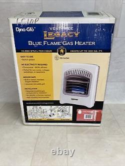 Dyna-Glo 10000 BTU Vent Free Blue Flame Liquid Propane Natural Gas Wall Heater